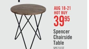 The Brick Spencer accent table offer