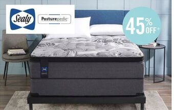 The Brick Sealy posturepedic® sunderland eurotop queen mattress offer