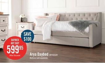 The Brick Arya daybed dove grey offer