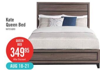 The Brick Kate queen bed - grey offer