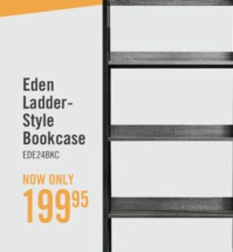 The Brick Eden ladder-style bookcase offer