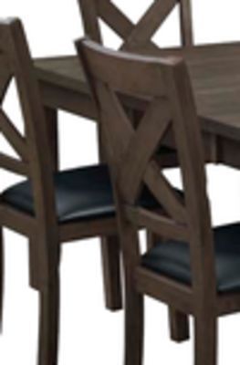 The Brick Talia 7-piece dining package - grey brown offer