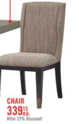The Brick Tate dining chair offer