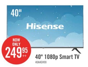 The Brick Hisense 40 a4 vidaa fhd smart tv offer