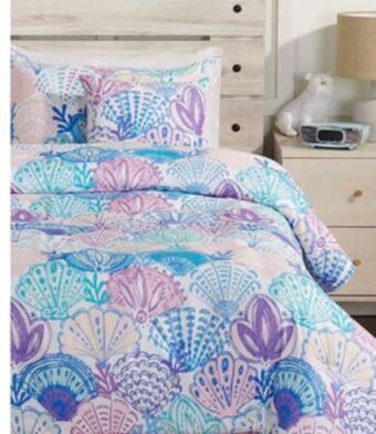 The Brick Coraline 3-piece twin comforter set offer