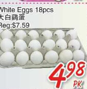 Foody Mart White eggs offer