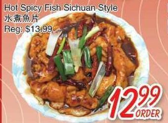Foody Mart Hot spicy fish sichuan style offer