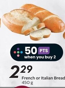 Sobeys French or Italian Bread 450 g offer