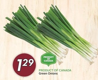Sobeys Green Onions offer