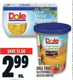 Metro DOLE FRUIT offer