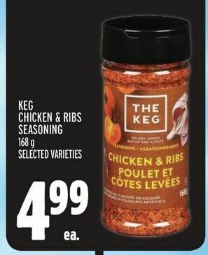 Metro KEG CHICKEN & RIBS SEASONING 168 g offer