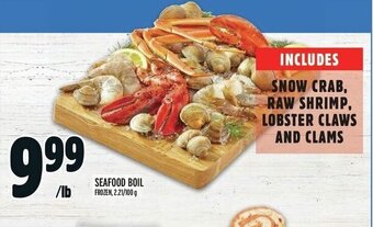 Metro SEAFOOD BOIL offer