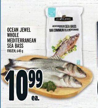 Metro OCEAN JEWEL WHOLE MEDITERRANEAN SEA BASS offer