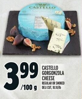 Metro CASTELLO GORGONZOLA CHEESE offer