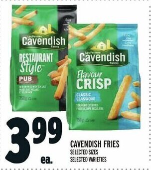 Metro CAVENDISH FRIES offer