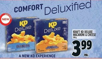 Metro KRAFT KD DELUXE MACARONI & CHEESE 340 g offer