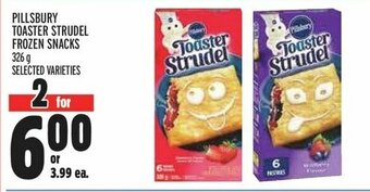 Metro PILLSBURY TOASTER STRUDEL FROZEN SNACKS offer
