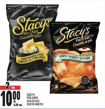 Metro STACY'S PITA CHIPS offer