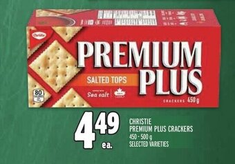 Metro CHRISTIE PREMIUM PLUS CRACKERS 450-500 g offer