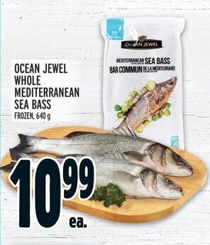 Metro OCEAN JEWEL WHOLE MEDITERRANEAN SEA BASS offer