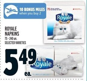 Metro ROYALE NAPKINS offer