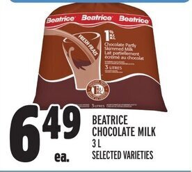 Metro BEATRICE CHOCOLATE MILK offer