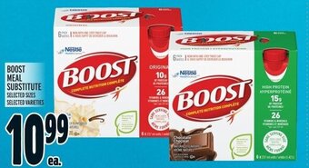 Metro BOOST MEAL SUBSTITUTE offer