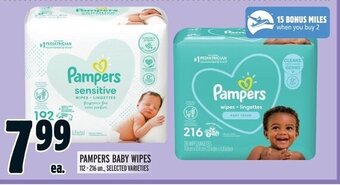 Metro PAMPERS BABY WIPES offer