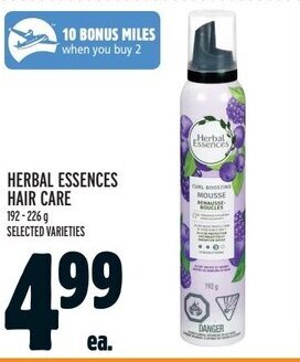 Metro HERBAL ESSENCES HAIR CARE offer