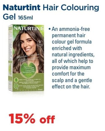 Metro Naturtint Hair Colouring Gel 165ml offer