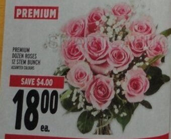 Metro PREMIUM DOZEN ROSES offer
