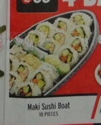 Metro Maki Sushi Boat offer