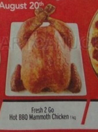 Metro Fresh 2 Go Hot BBQ Mammoth Chicken offer