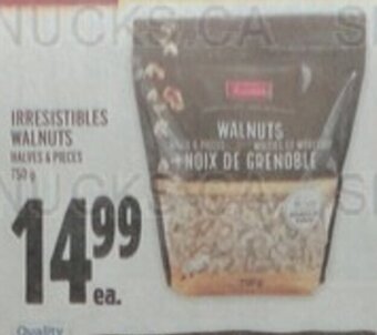 Metro IRRESISTIBLES WALNUTS offer