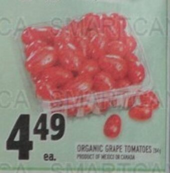Metro ORGANIC GRAPE TOMATOES offer