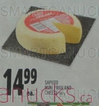 Metro SAPUTO MINI FRIULANO CHEESE offer