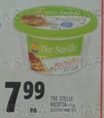 Metro TRE STELLE RICOTTA offer