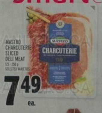 Metro MASTRO CHARCUTERIE SLICED DELI MEAT offer