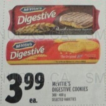 Metro McVITIE'S DIGESTIVE COOKIES offer
