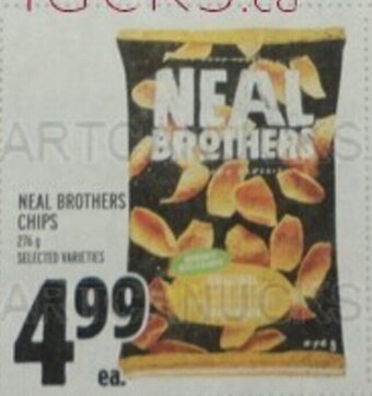 Metro NEAL BROTHERS CHIPS offer