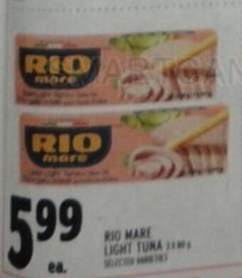 Metro RIO MARE LIGHT TUNA offer