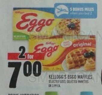 Metro KELLOGG'S EGGO WAFFLES offer