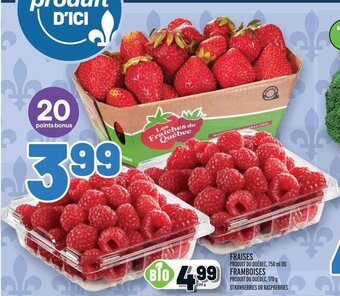 Metro FRAISES OR FRAMBOISES offer