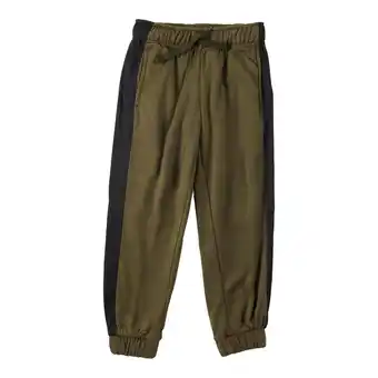 Giant Tiger Monkey bars toddler boy's cozy fleece joggers with stripe detailing offer