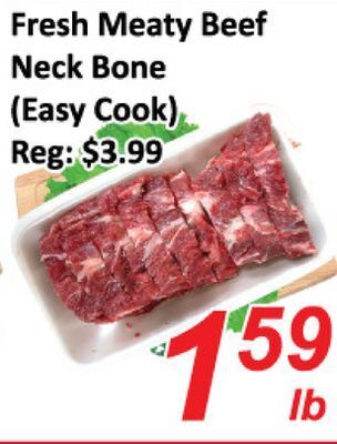 Seasons Foodmart Fresh meaty beef neck bone (easy cook) offer