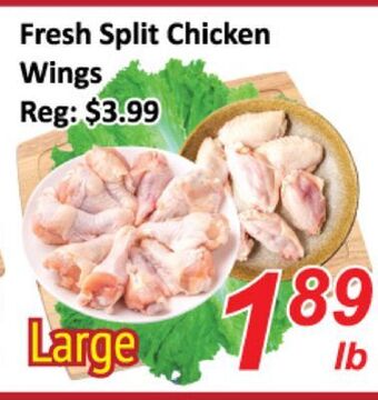 Seasons Foodmart Fresh split chicken wings offer