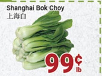 Oceans Fresh Food Market Shanghai bok choy offer