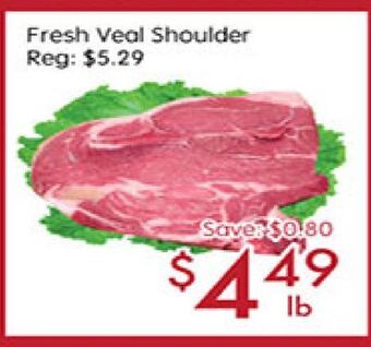 Sunny Food Mart Fresh veal shoulder offer