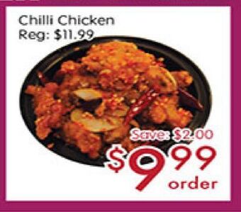 Sunny Food Mart Chilli chicken offer