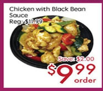 Sunny Food Mart Chicken with black bean sauce offer